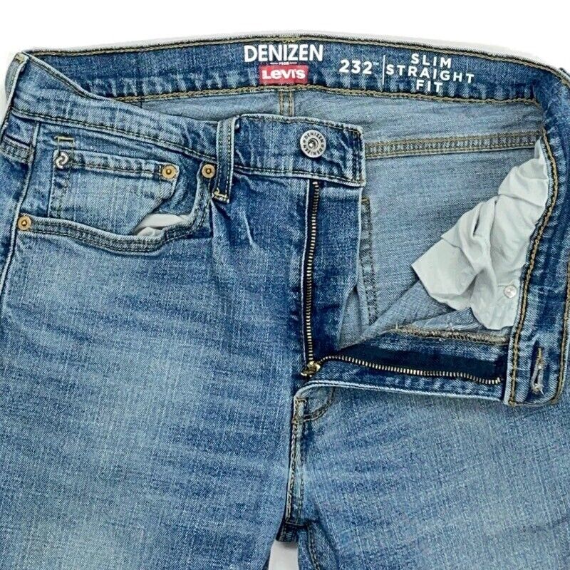 Denizen Levis Mens Slim Straight Fit Classic Jeans Bl… - Gem