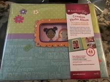 American Girl doll Crafts 8x8 Photo Album Friends Friendship Picture Book new