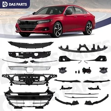 20PC For 2021-2022 Accord Sport Grille Panel Cover Fog light Headlight Bracket