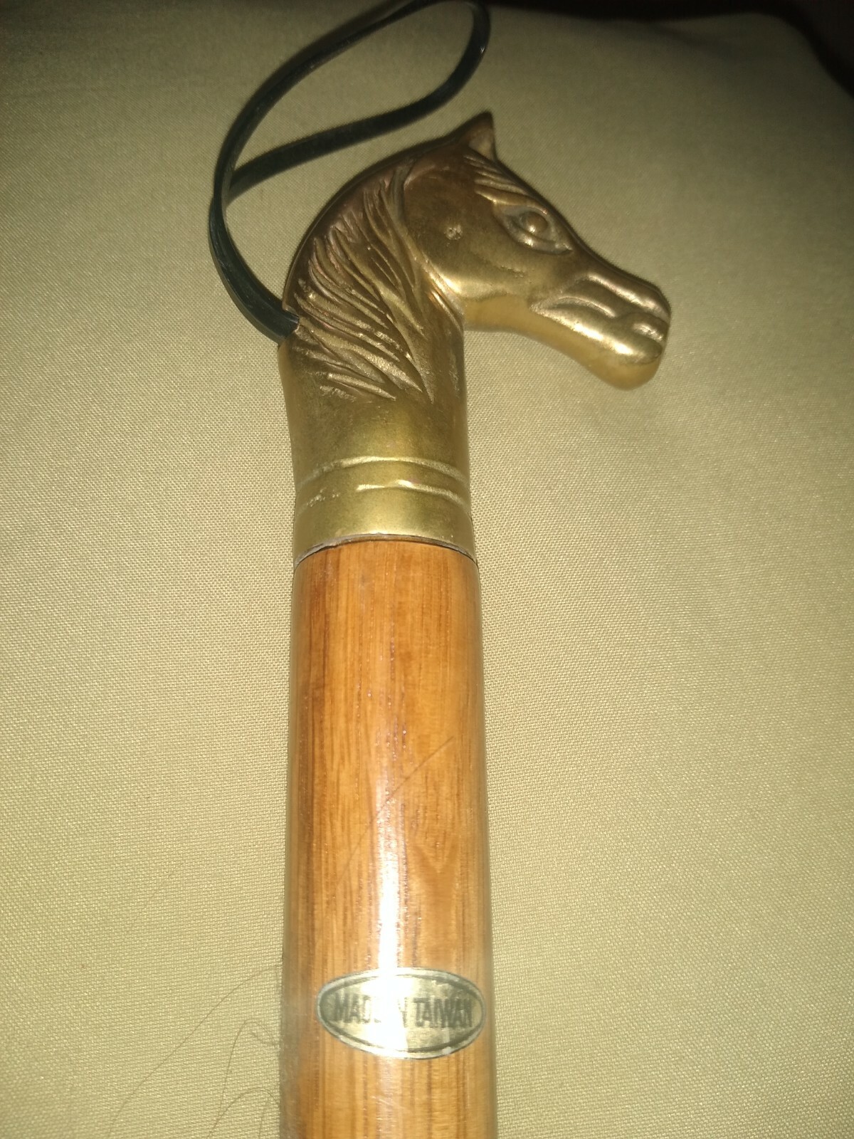 Vintage Horse Head Shoe Brush - Made in Taiwan - Equestrian