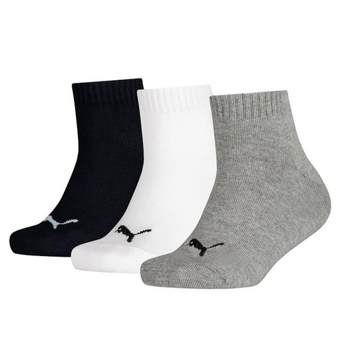 PUMA Kids Sports Trainer Socks Boys Girls Childrens (3 Pair Packs) Style Comfort - Picture 25 of 48