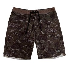 Rip Curl Made With Aloha Men  s Board Shorts Surf Hawaii Tropical Sz 33 EUC