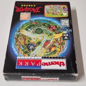 Theme Park - Original Official Atari Jaguar Console Game Protective Case