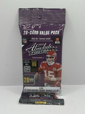 2025 Panini Absolute Football 20-Card Value Pack - Sealed