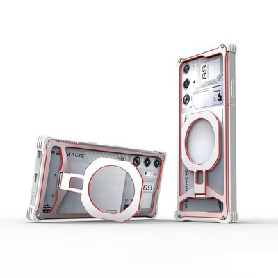 Alumimum Metal Rimless Stand Case For ZTE nubia RedMagic 11 Air 10 9 9s 8s Pro +