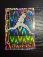 2025 Topps Chrome - Tyler Fitzgerald #30 RayWave Refractor