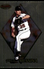 Mike Mussina 1999 Bowman's Best #29 Orioles MLB READ FREE SHIPPING AutographDen