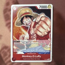 Monkey.D.Luffy Promotion Pack 2022 P-001 One Piece Promotion Cards Regular