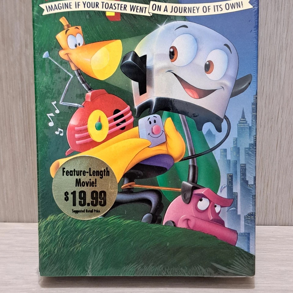 The Brave Little Toaster VHS SEALED Walt Disney RARE SLIP COVER EDITION 1988 - Image 3 of 4