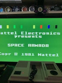 INTELLIVISION LOT OF 5 STAR STRIKE/ASTROSMASH/SPACE HAWK /SPACE BATTLE/SP.ARMADA