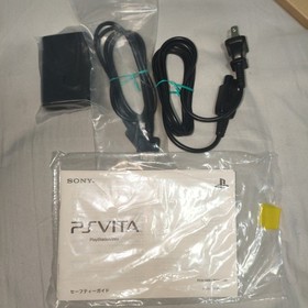 Excellent Sony PlayStation PS Vita  PCH-1100 Crystal Black Console Value Pack