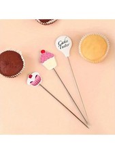 3pc Cake Tester Probe Skewer Muffin Baking Bread Dough Cupcake Bakeoff Stainless