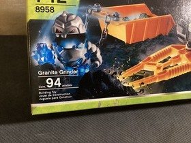 Lego Power Miners Granite Grinder 8958 Glaciator Blue Crystal Set 3 Bobcat 2009
