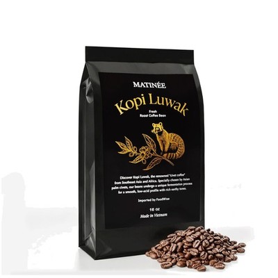 Rare Civet Cat Coffee Beans, Medium Roast, 16oz
