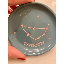 Capricorn Zodiac Trinket Dish