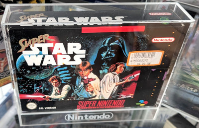 SNES Super Nintendo - Super Star Wars  - OVP CIB- Super Nintendo