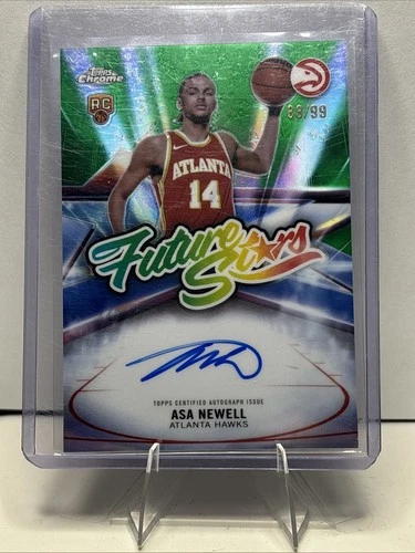 2025 Topps Chrome Asa Newell Future Stars Autographs (RAW)