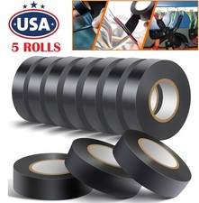 5  Black Electrical Tape Waterproof 33 ft Electric Tape Insulating Wire Wrapping