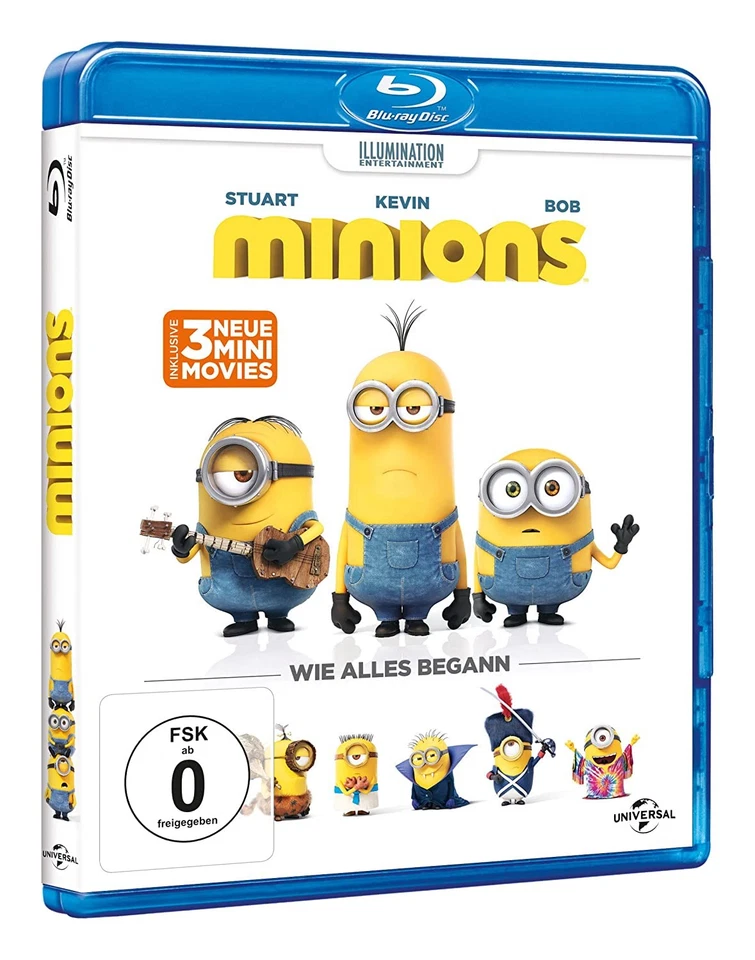Minions (Blu-ray) (UK IMPORT) Foto 3 de 4