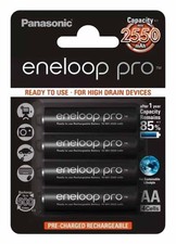 4 x Eneloop Pro Battery BK-3HCCE AA LR06 1.2V 2500mAh NiMH 4 Blister Must Have