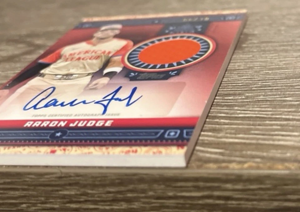 2024 Topps Update Series - All-Star Stitches Aaron Judge Event-Worn (MEM) 6/10 - Imagem 4 de 4