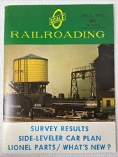 O Scale Railroading Magazine July 1972 Model Trains Model Railroad