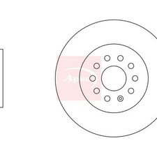 Para ŠKODA KODIAQ I NS6 NS7 NV7 2016 en disco de freno (delantero) (único) DSK2951