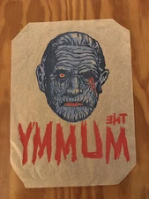 VTG 60's * Mani-Yack  * THE MUMMY * Iron-On Transfer Decal * Universal Monsters