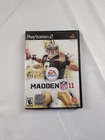 Madden NFL 11 (Sony PlayStation 2, 2010) PS2 Complete Works Drew Brees Football