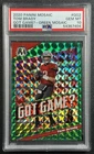 TOM BRADY PSA 10 2020 PANINI MOSAIC #GG2 GOT GAME? PRIZM GREEN BUCCANEERS 7404
