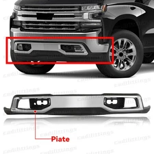 For 2019-2021 Silverado 1500 Front Bumper Cover Lower Valance Skid Plate W/Z71