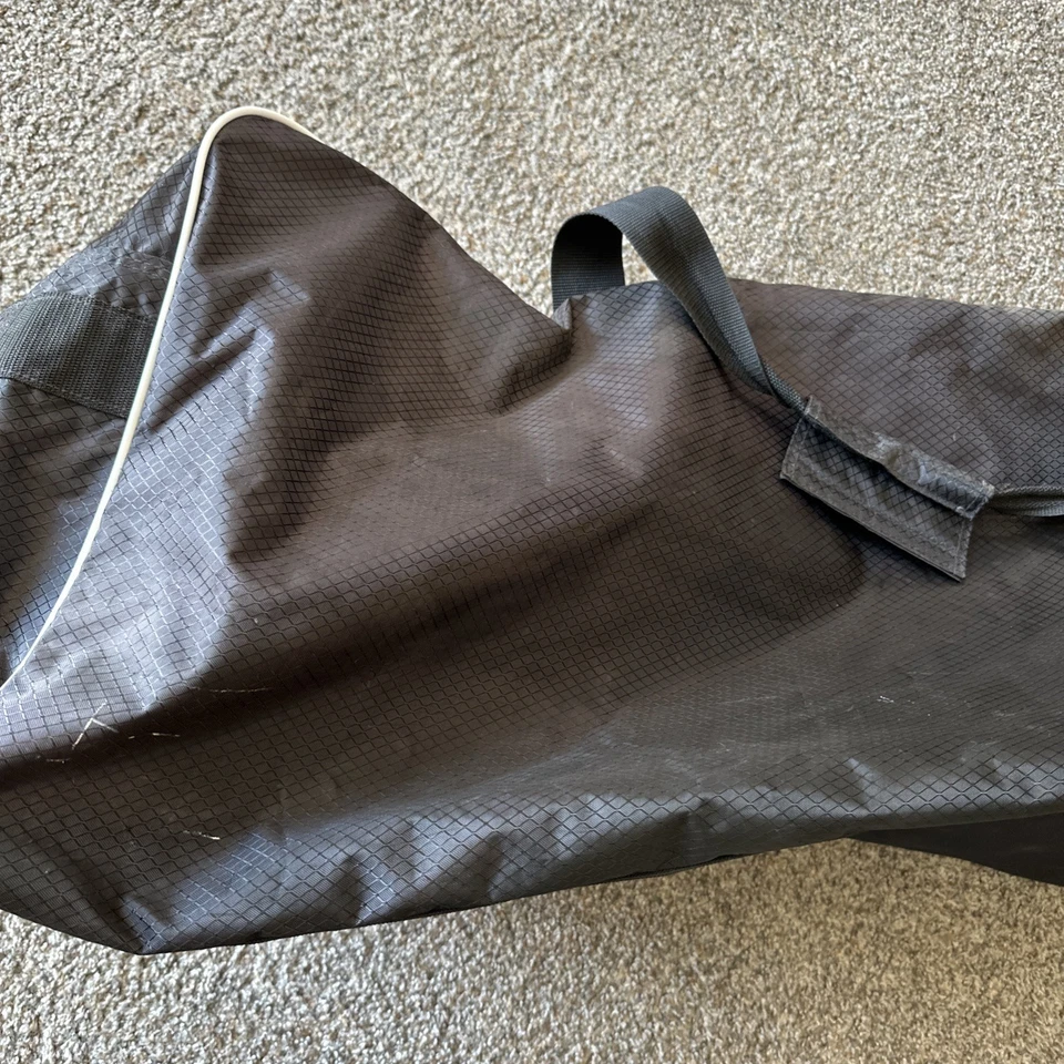 Easton Large Equipment Bag Hockey Softball Sports Black 41x16x16 With Wheels - Image 4 of 4