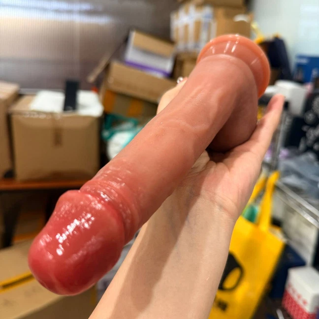 Vibrator Dildo Mit Stoßfunktion G-Punkt Anal Vibratoren Sexspielzeug Für Frauen - Bild 2 von 4