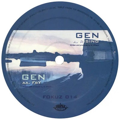 Gen Rising / Fry Vinyl Single 12inch Fokuz Recordings