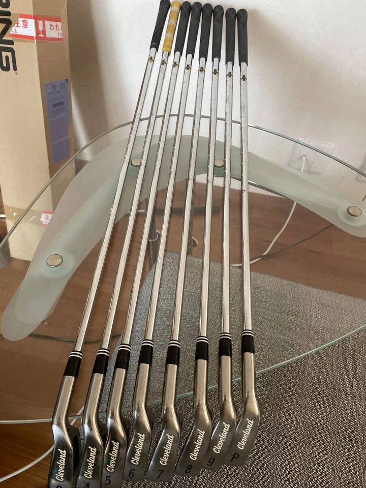 Cleveland Tour Action TA-5 Iron Set 8pcs 3-P True Temper Action Lite Flex R - Image 2 of 4