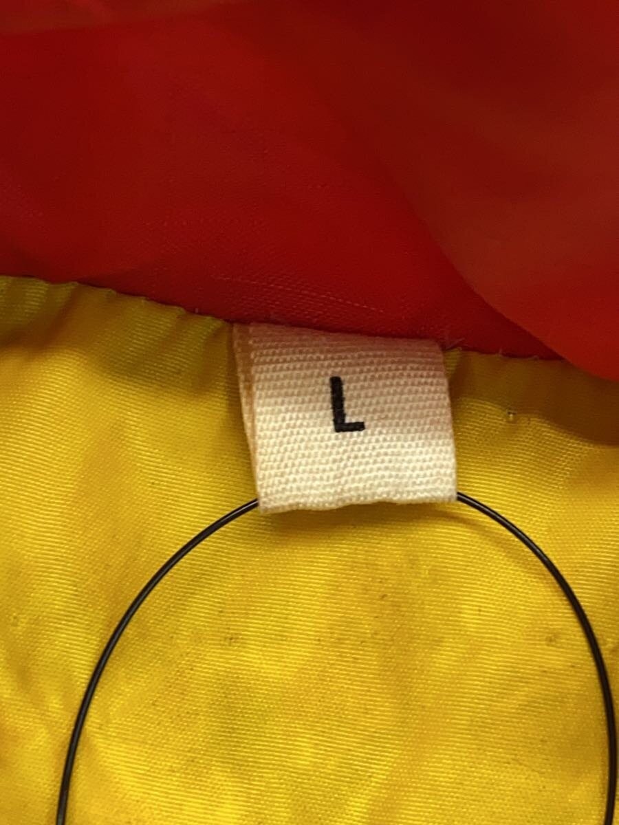 70S /Down Vest/Ripstop/L/Nylon/Red/Plain// 12312