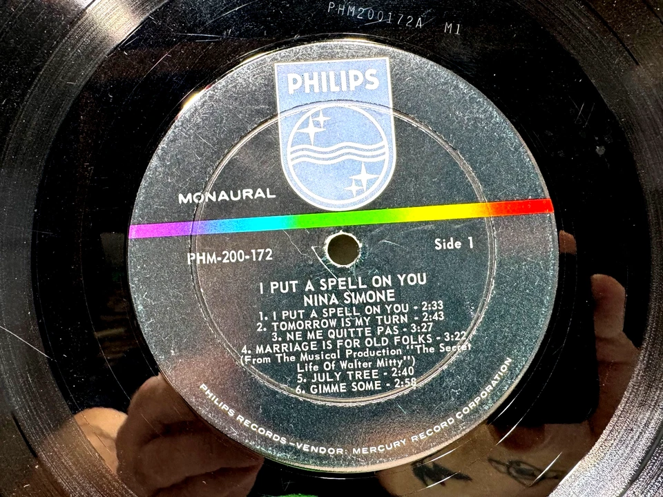 Nina Simone I Put A Spell On You MONO Philips PHM-200-172 LP Vinyl Record Album - Image 3 of 4