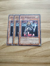 Yu-Gi-Oh! - D.D. Warrior Lady 3X - Complete Playset