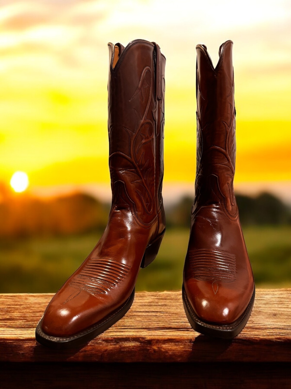 LUCCHESE Classics Handmade Goatskin L151614 Size 9.5 C **BRAND NEW** 20-183