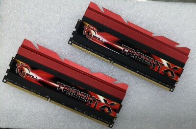 G.SKILL 2 X 8GB DDR3 2400 Desktop DIMM RAM Trident X F3-2400C10D