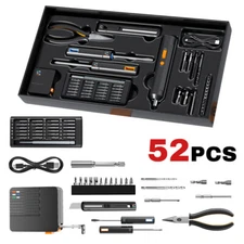 52 Piece Basic Home Repair Tool Set for Men Women Household Hardware Tool Kit