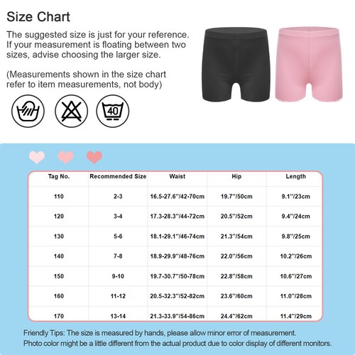 Stretchy Girls Shorts Breathable Pants Bike Underwear Boxer Shorts Panties - Picture 80 of 85