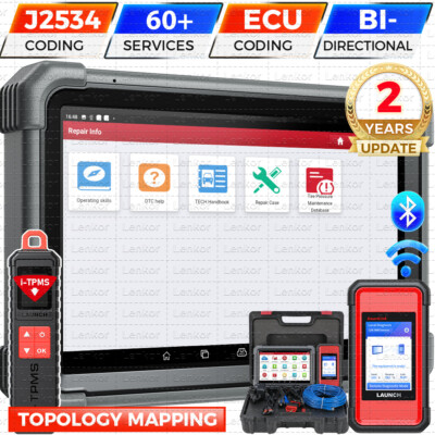 LAUNCH X431 PRO3S V+ 5.0 ELITE PRO5 Car Diagnostic Tool J2534 Programming Coding