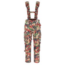 Swiss Army Camo Trouser Alpenflage Red Camouflage Combat Vintage Surplus Pant