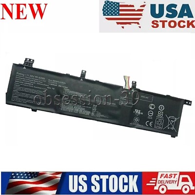 Batteria New Net Per ASUS C31N1843, 11.55V 3640mAh 42Wh, Compatibile Con Vivobook S14/S15, 3ICP5/58/78 - 3