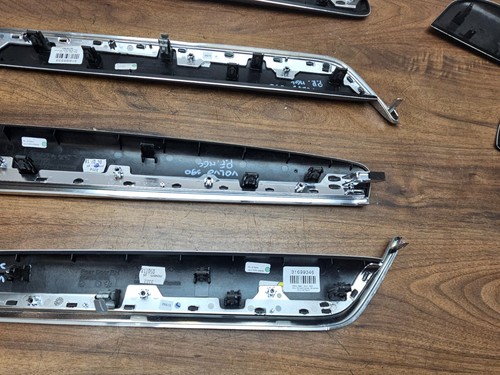 VOLVO S90 V90 INTERIOR DECOR DASHBOARD DOOR TRIM SET 31699346 31699325 2016-20 - Picture 21 of 24