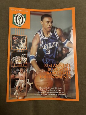 2003 LEBRON JAMES HIGH SCHOOL PROGRAM ST. VINCENT ST. MARY AKRON OHIO Final Game