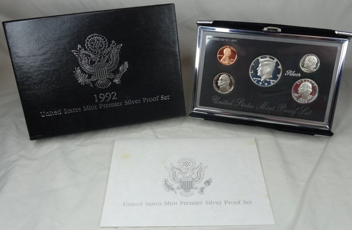 プルーフ) アメリカ合衆国 シルバープレミアプルーフセット 1992 S