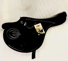 New Patent Synthetic Race Exercise Saddle Black