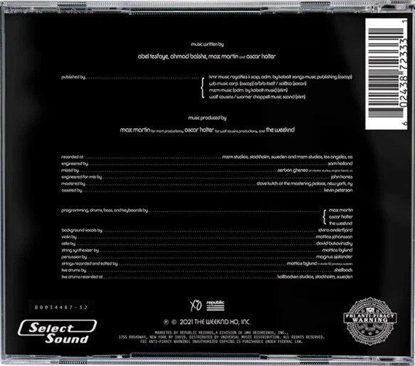 NEW SEALED The Weeknd Take My Breath CD Single - LIMITED EDITION - Image 2 of 3